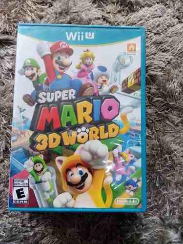 Juego Super Mario 3d World Wii U