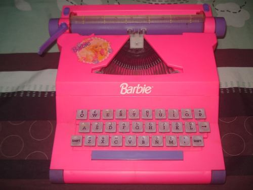 Maquina De Escribir Barbie