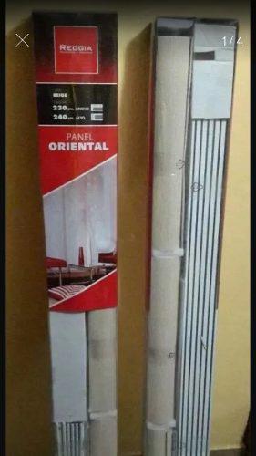 Persiana Vertical Reggia Panel Oriental Beige. (60)