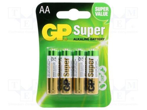 Pilas Bateria Alcalina Aa Gp Super