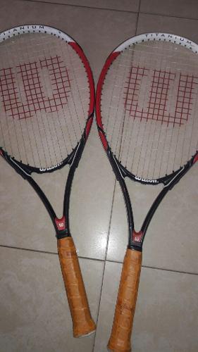 Raquetas Wilson Federer 4 1/2 L4 Ver Descripción