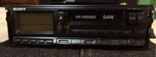 Reproductor Sony Cassette Car Stereo.