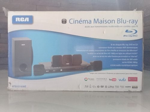 Blu-ray Cinema Maison Rca 300 Watts p