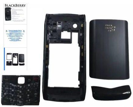 Carcasa Blackberry Pearl 3g 9100 + Teclado + Tapa Trasera