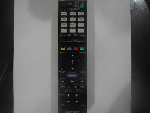 Control Sony Home Theater Rm Aau% Funcional