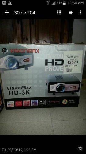 Equipo Home Theater, Pantalla Y Video Beam Nuevo