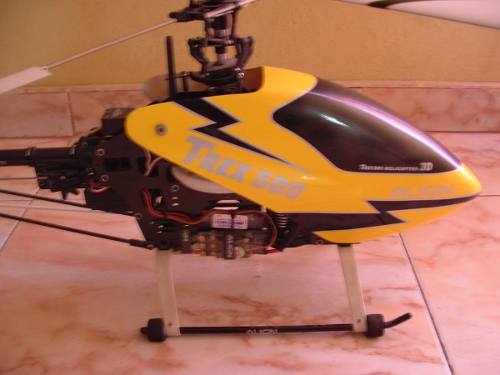 Helicoptero Trex 500 Con Radio Transmisor