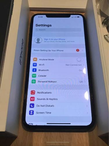 Iphone Xs Max Negro 64gb Nuevo