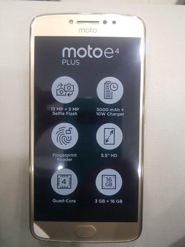 Motorola E4 Plus 16gb Ram 3gb Liberado Garantizado