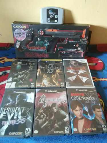 Resident Evil Nintendo Gamecube Colección