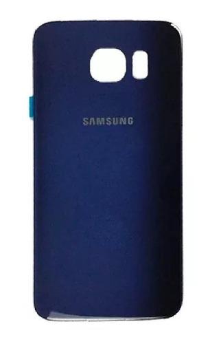 Tapa Trasera Carcasa Samsung S6 Azul