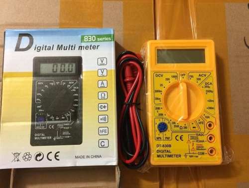 Tester Multimetro Digital Dt830b Incluye Baterias