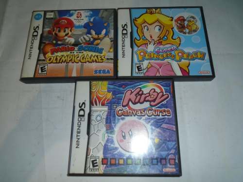 3 Cajas De Nintendo Ds Originales Venta O Cambio