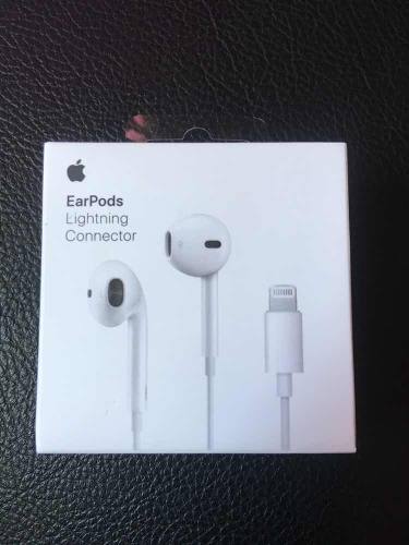 Audífonos Earpods Lightning Iphone 7, 8, X Original Apple