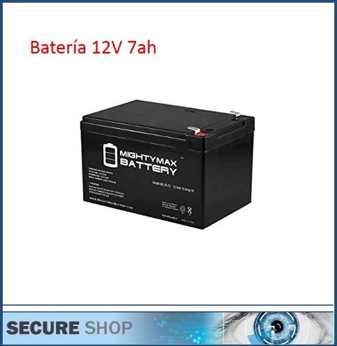 Bateria Pila De 12v 7ah Ups Lamparas Cerco Electrico Alarmas