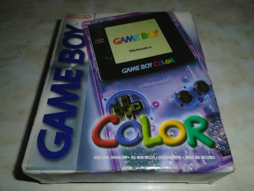 Caja Gameboy Color Con Manuales (c A M B I O) Por Otro Color