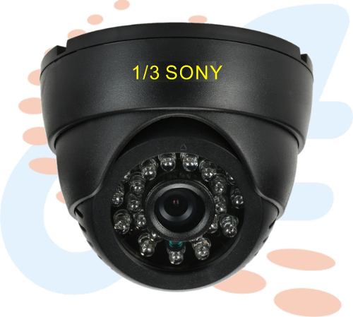 Camara Seguridad Domo 1/3 Chip Sony 3.6mm-8mm 36 Leds