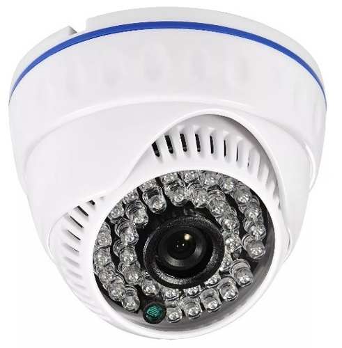 Camara Seguridad Tipo Domo  Tvl 3.6m 24 Led Tienda Fisic