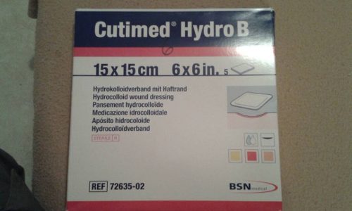 Cutimed Hidro B 15 X 15 Cm