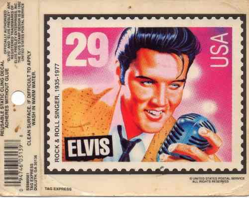 Estampilla Coleccionable Elvis Presley