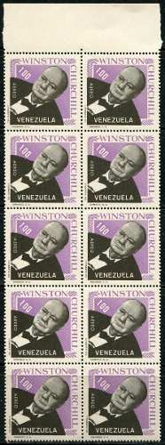 Estampillas Venezuela : W. Churchill