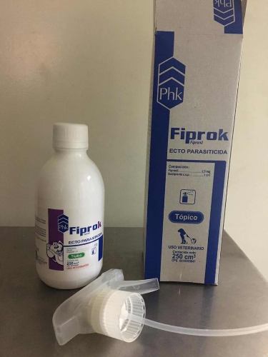 Fiprok Garrapaticida Fipronil 250 Ml. Al Mayor Y Detal.