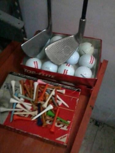 Juego De Golf. Palos, Pelotas Pines,usados.