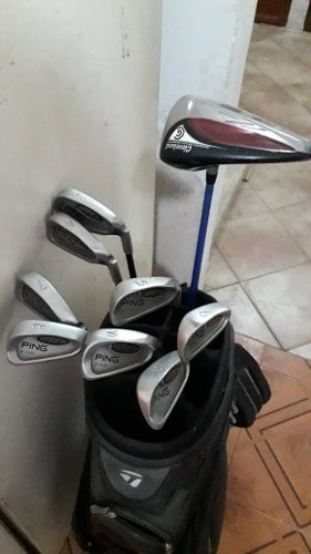 Maleta De Golf, Con Juego De Palos