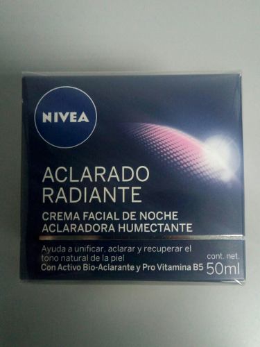 Nivea Aclarado Radiante Noche 50ml!.