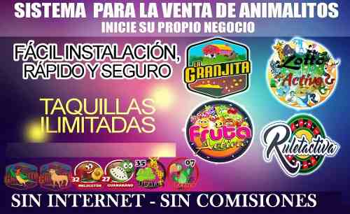 Programa Para Vender Animalitos Sin Internet Loto Activo Mas