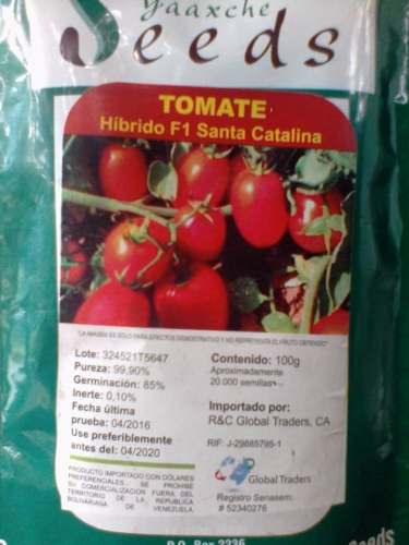 Tomate Hibrido Santa Catalina