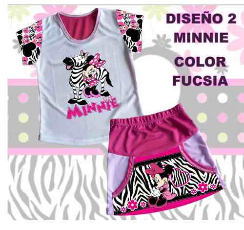 Conjunto Niñas Minnie Mouse Peppa Pig Fronze Ladybug Disney