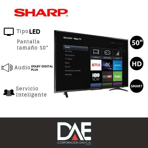 Tv Sharp 50 Hd 4k
