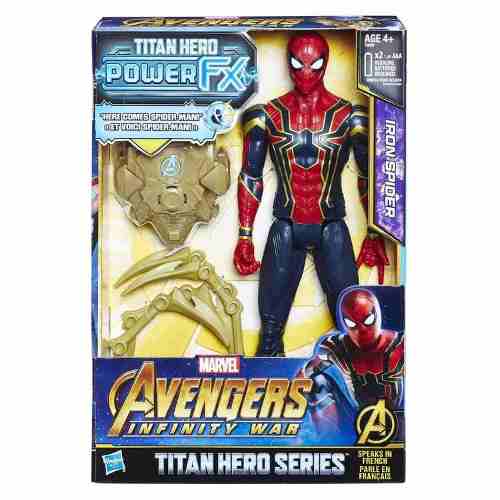 Iron Spider Spiderman Hasbro 30 Cm Original Juguete Muñeco