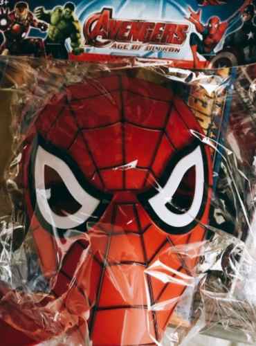 Mascara Spiderman Capitan America Hulk Ironman