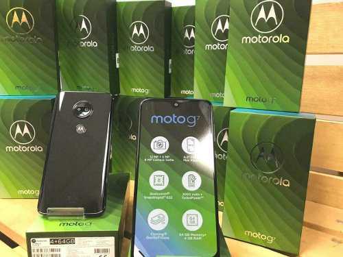 Motorola Moto G7 2019 4+64gb 4g+lte 6.2'' 12mp Carga Rapida