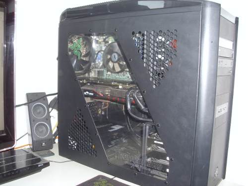 Pc Gamer Igb Ram, Ssd, 2 Monitores 27 Y 22