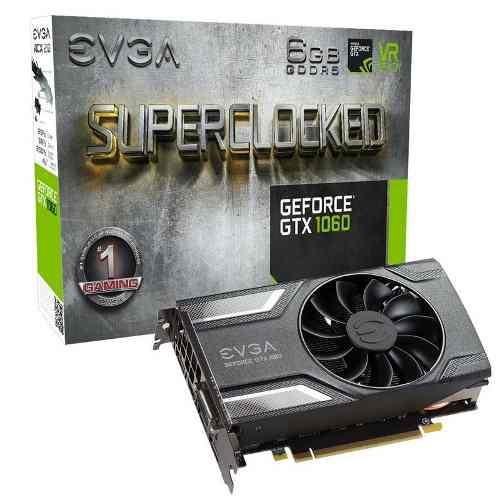 Tarjeta De Video Evga Gtx 1060 3gb Gddr5 ¡excelente Estado!