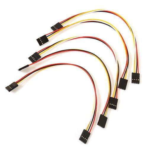 5 Pcs 4 Pin Cable Puente Hembra Dupont Para Arduino