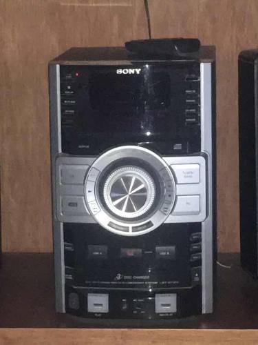 Mini Componente Sony Equipo De Sonido Con Dos Cornetas
