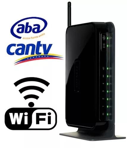 Modem + Router Wifi Inalambrico 2en1 Netgear Para Aba Cantv