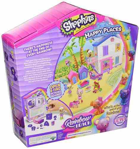 Muñecas Shopkins Happy Place Rainbow Beach Set Sleepy