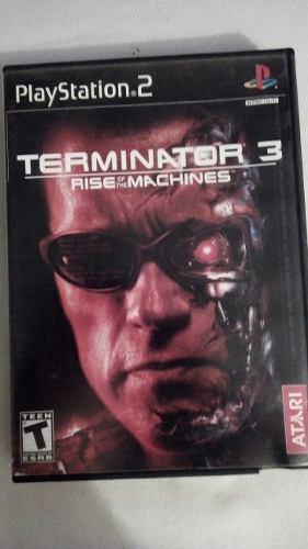 Playstation 2. Terminator 3. Rise Of The Machines. Usado