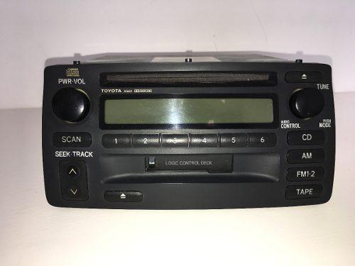 Radio Reproductor Original Toyota Am/fm Cd Auxiliar Cassette