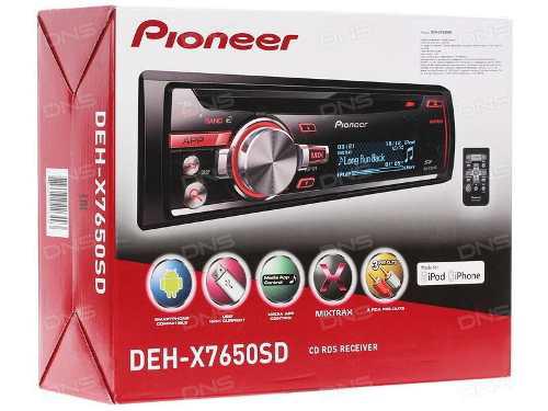 Reproductor Pioneer Deh-x7650sd Usado En Su Caja Como Nuevo