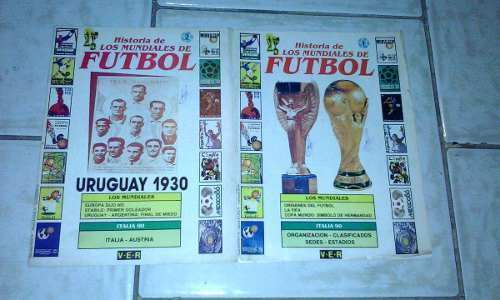 Revistas Historia De Los Mundiales De Futbol Tomos 1 Y 2