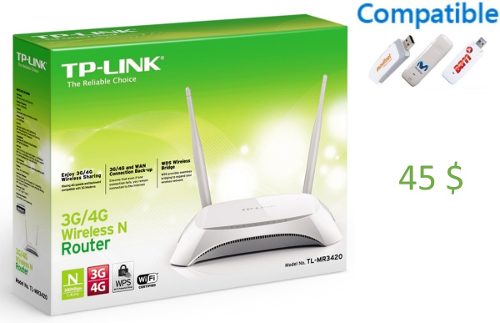 Router Inalambrico Tp Link g/4g Wifi 300 Mbps Original