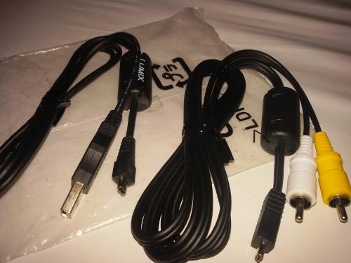 Cable Usb Y Video De Camara Lumix Panasonic