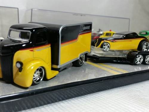 Coleccion Jada Escala 1/64 Set De 03 Pzas Diorama Hotwheels