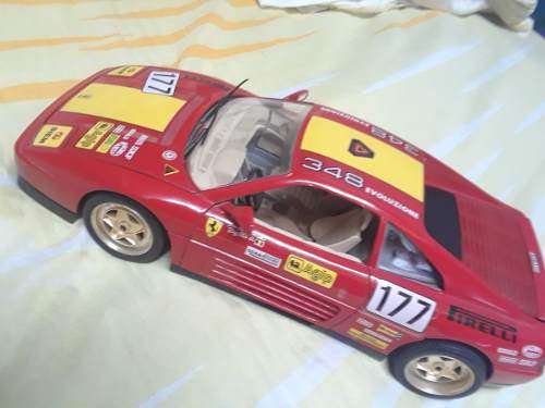 Ferrari 348ts Escala 1/18 Marca Burago